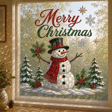Large Christmas Window Sticker