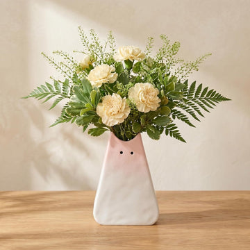 Adorable Cat Vase – Modern Simple Ceramic Flower Vase