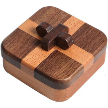 Wooden Jewelry Box – Black Walnut Keepsake Organizer