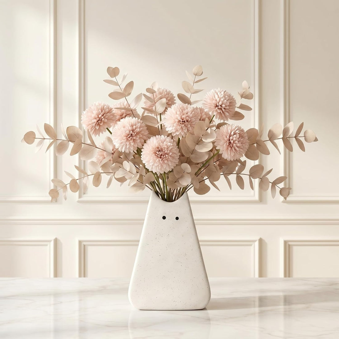 Adorable Cat Vase – Modern Simple Ceramic Flower Vase
