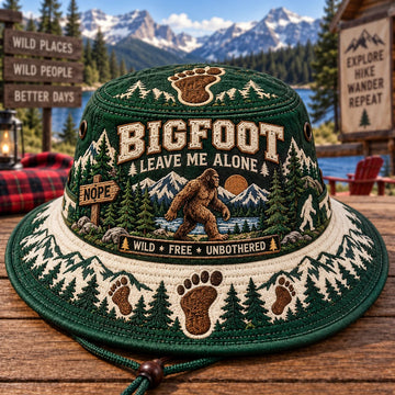 Bigfoot “Leave Me Alone” Boonie Hat