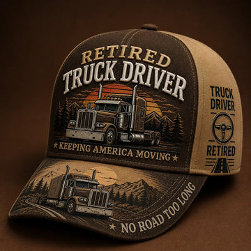 Retired Truck Driver Cap