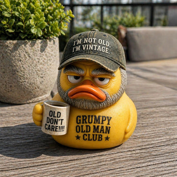 Grumpy Old Man Club Duck