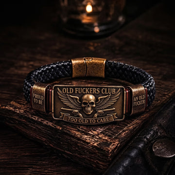 "Old F**kers Club" Vintage Bracelet