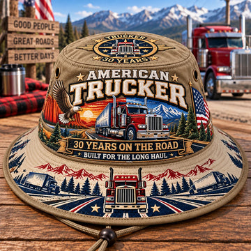 American Trucker “30 Years on the Road” Boonie Hat