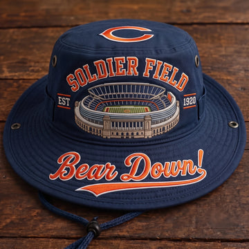 Bear Down Soldier Field Boonie Hat