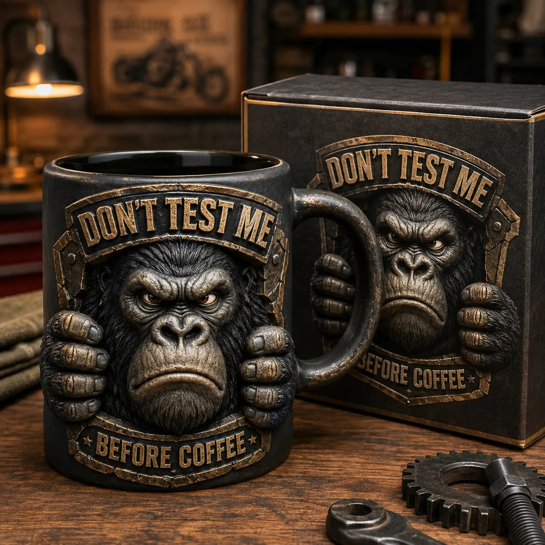 Don’t Test Me Gorilla Mug