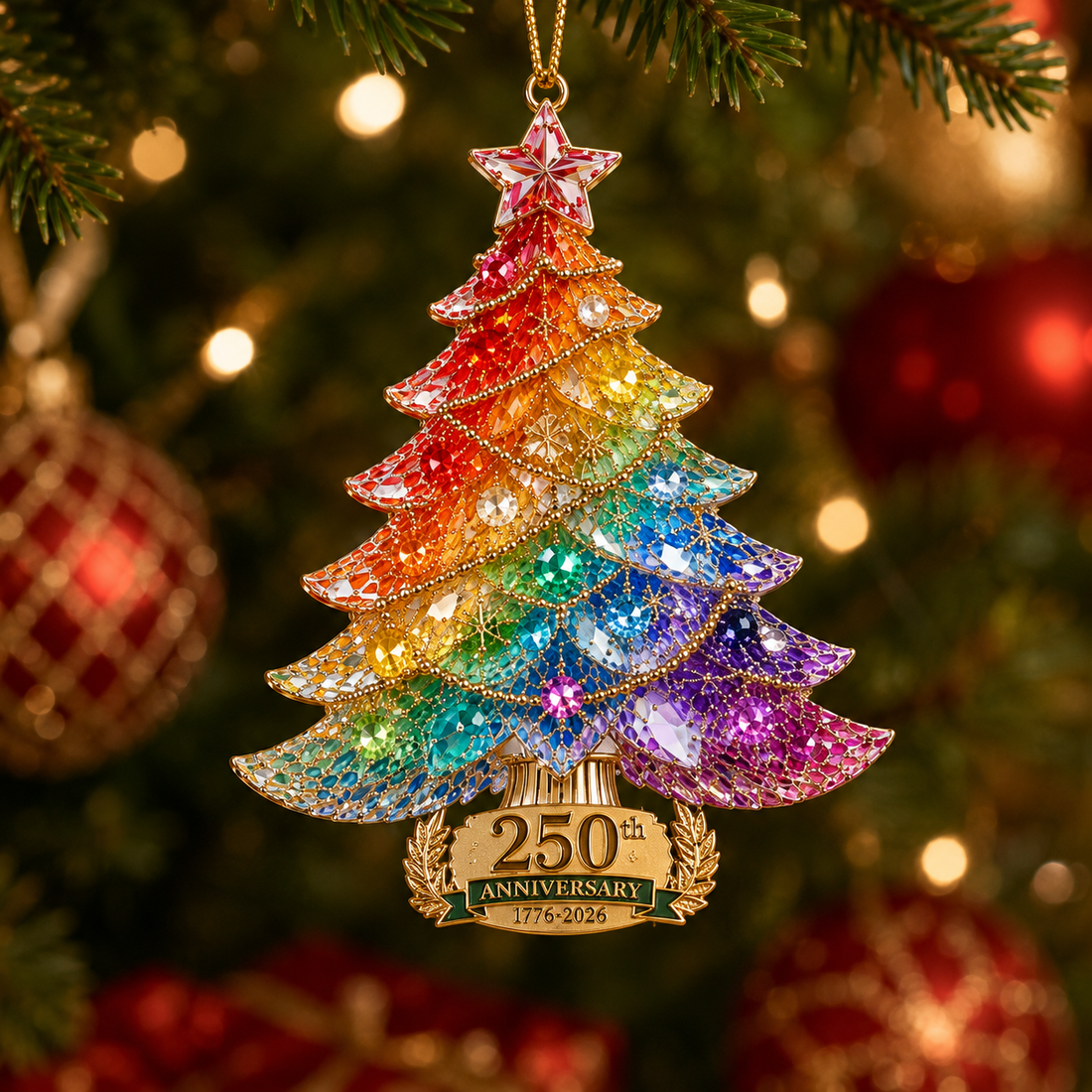 250th Anniversary Crystal Christmas Tree