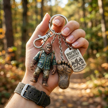 Bigfoot Pathfinder Adventure Keychain