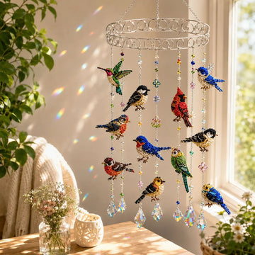 DIY Bird Suncatcher Wind Chime Kit