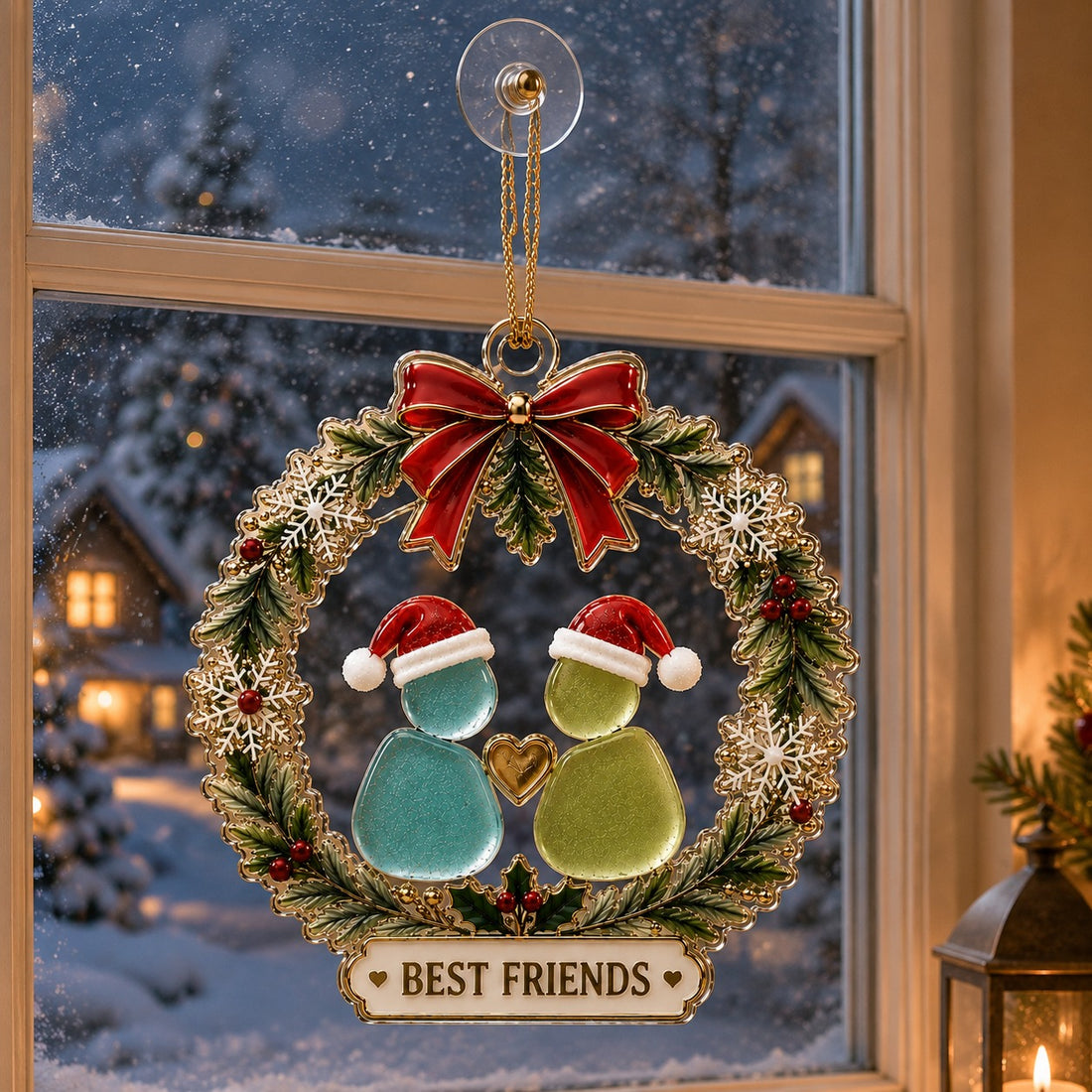 BEST FRIENDS Christmas Ornament