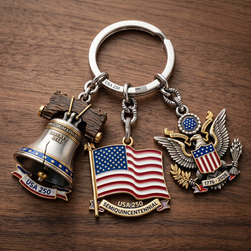 USA 250 Keychain