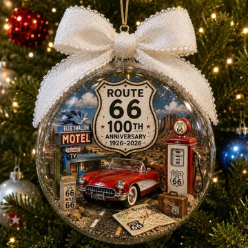 Route 66 100th Anniversary Christmas Ornament