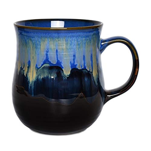 Reactive Glaze Large Ceramic Mug