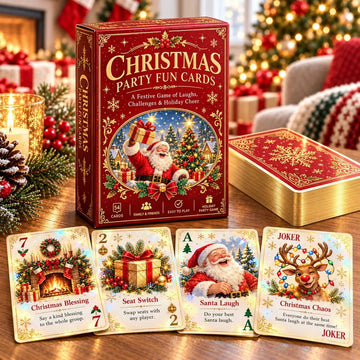 Christmas Holiday Cheer Playing Cards