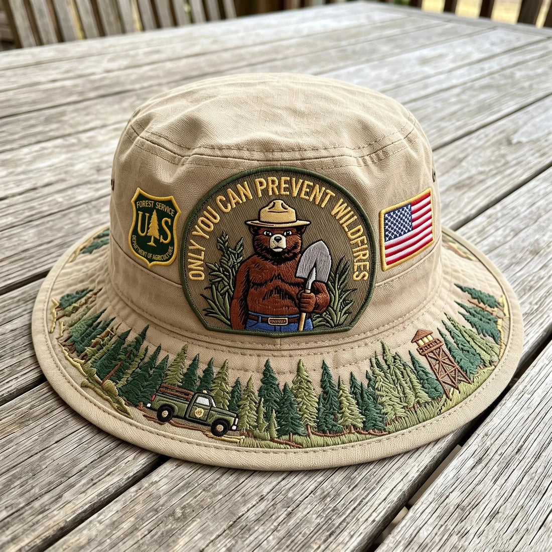 USFS Only You Can Prevent Wildfires Boonie Hat