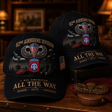 US Airborne Veteran Baseball Cap