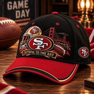 Faithful To The Bay Fan Cap – Game Day Football Pride Baseball Hat