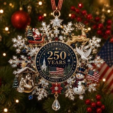 Christmas Commemorative Snowflake Ornament
