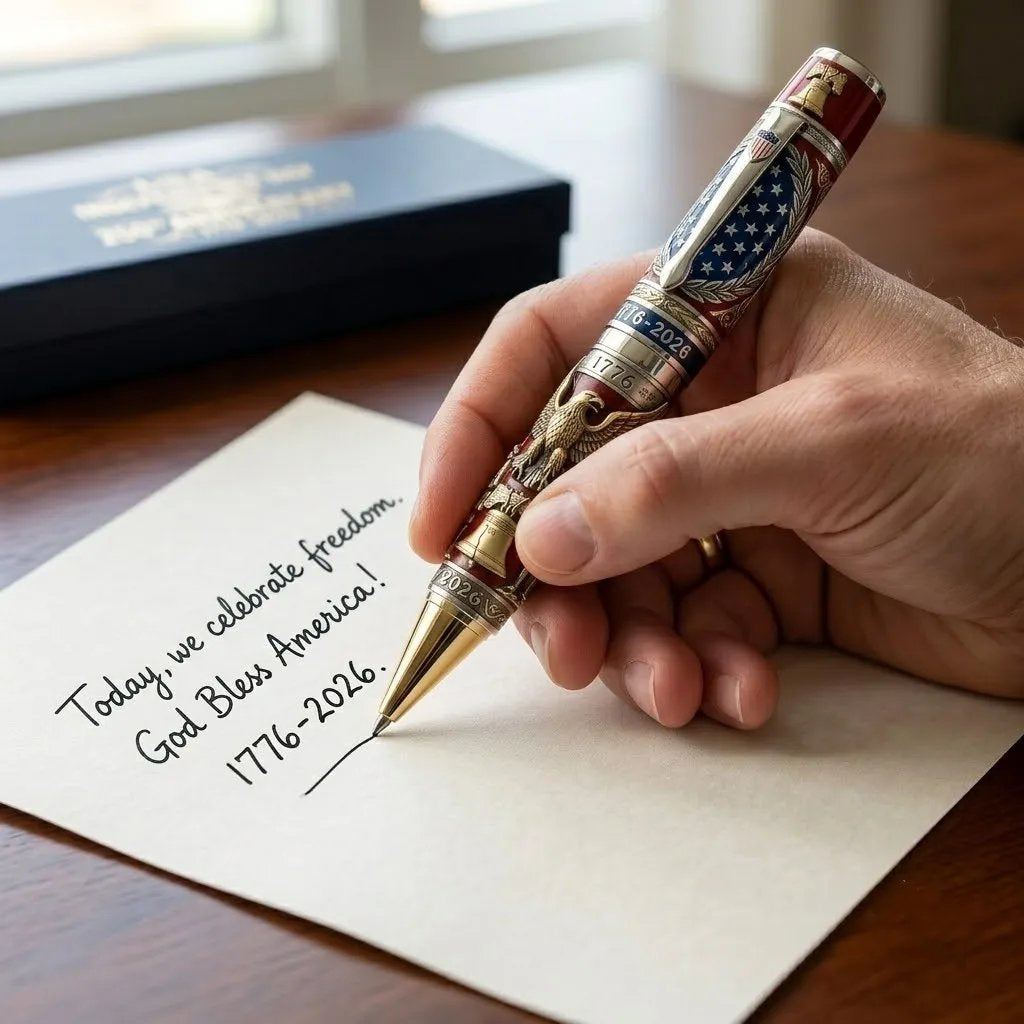 1776-2026 USA Independence Day Commemorative Pen