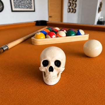Skull Pool Chalk Holder