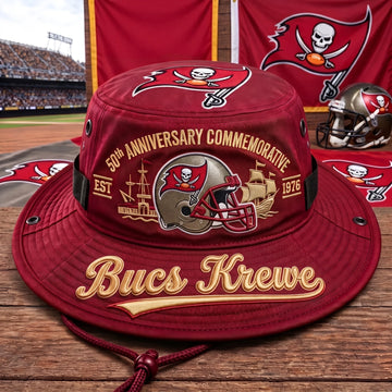 Bucs Krewe 50th Anniversary Commemorative Boonie Hat