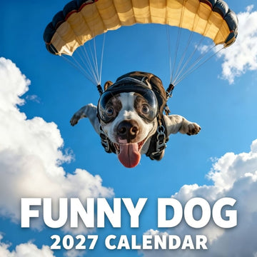 2027 Funny Dog Wall Calendar