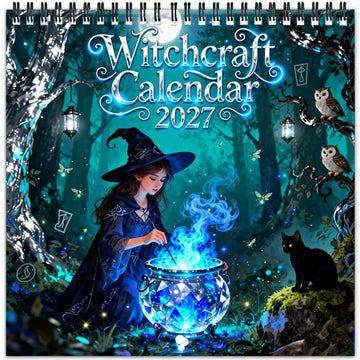 2027 Witchcraft Calendar – 12 Months of Mystical Witchy Magic