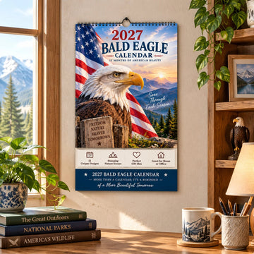 2027 Bald Eagle Wall Calendar