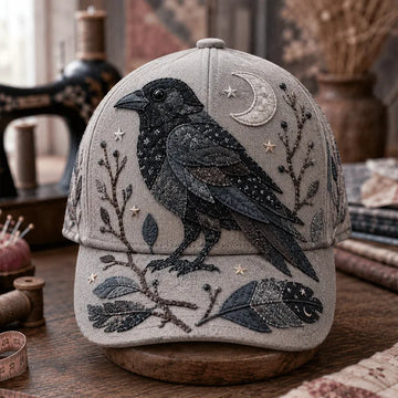 Vintage-Style Patchwork Cap