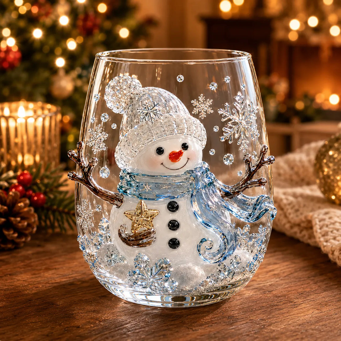 Magical Christmas Glass Cup Collection