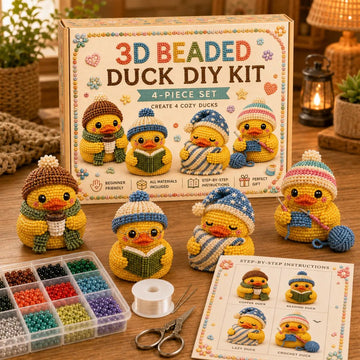 3D Beaded Duck DIY Kit Collection