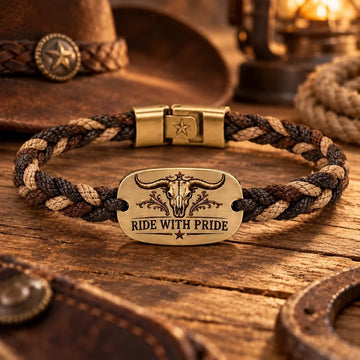 Ride With Pride Western Bracelet