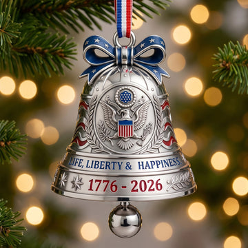 2026 U.S. 250th Anniversary Commemorative Bell Ornament