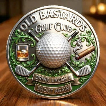 The Eternal Golfer's Challenge Coin