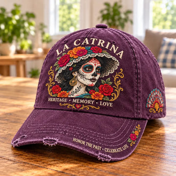 La Catrina Día de los Muertos Baseball Cap