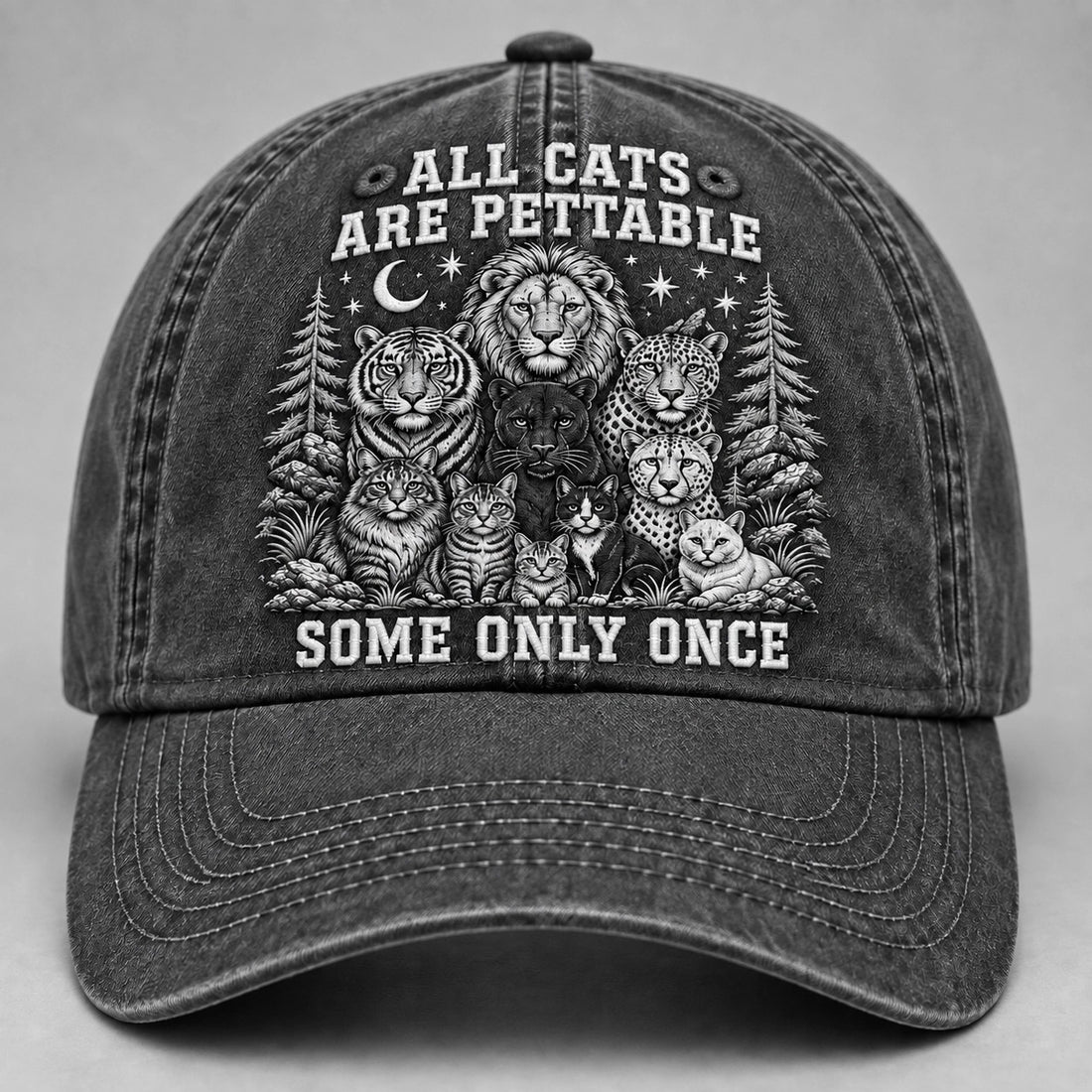 All Cats Are Pettable II Relaxed Cap