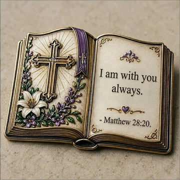 Open Bible Pocket Hug – Faith You Can Carry With You