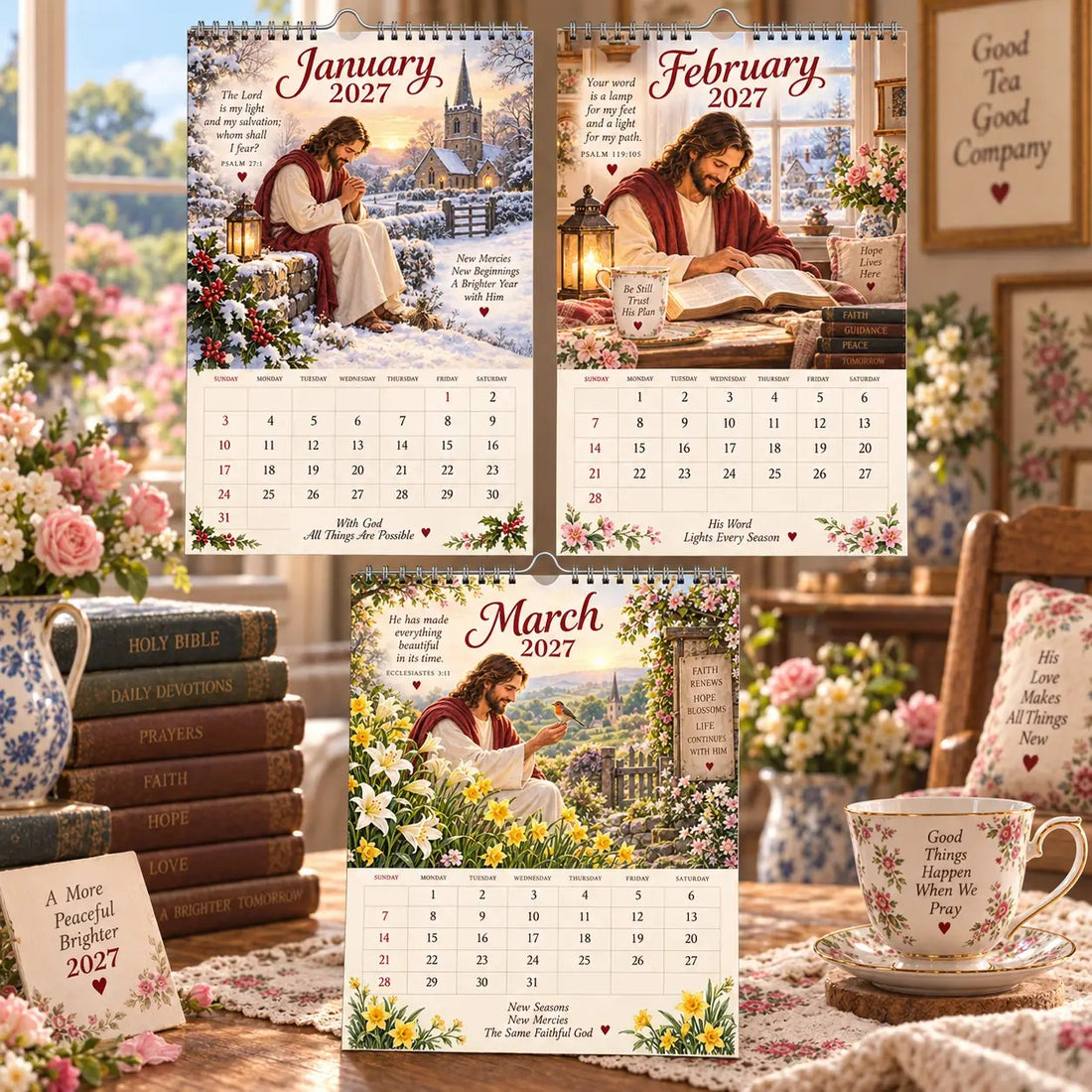 2027 A Year with Jesus Calendar