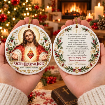 Christian Faith Ceramic Ornament