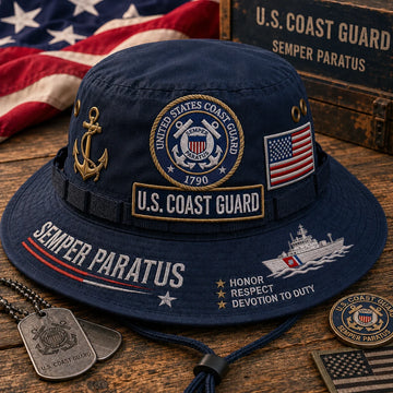 U.S. Coast Guard Semper Paratus Tribute Boonie Hat
