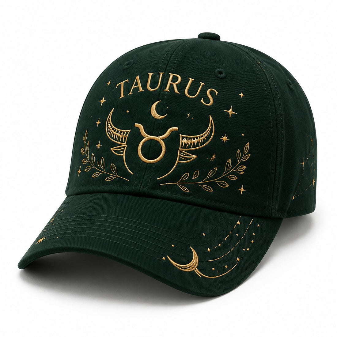12 Zodiac Signs Embroidered Cap Collection