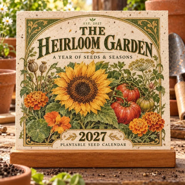 2027 Heirloom Garden Seed Calendar