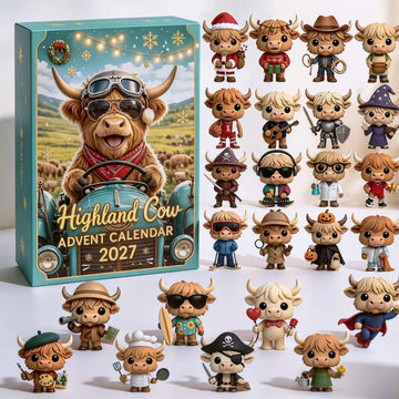 Highland Cow Advent Calendar 2027