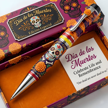 Día de los Muertos Sugar Skull Pen