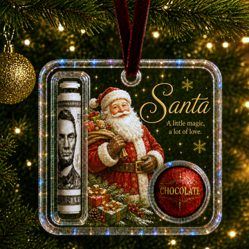 Christmas Cash & Treat Holder Ornament
