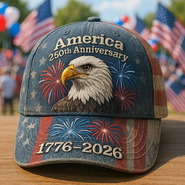 America 250th Anniversary Commemorative Cap