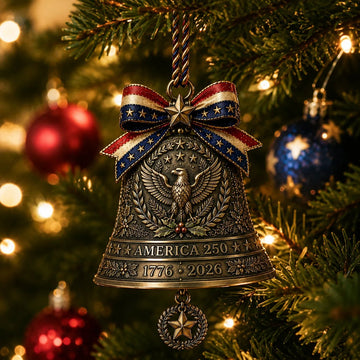 America 250th Anniversary Christmas Bell Collection