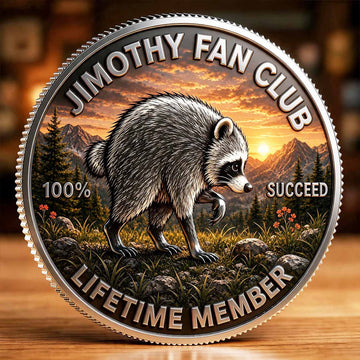 Jimothy the Raccoon Collectible Coin