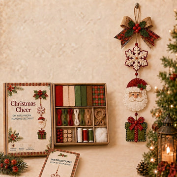DIY Patchwork Hanging Decor Kit